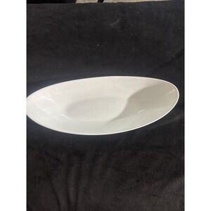 13x6 White Bone China Oblong Serving‎ Dish By Fortessa